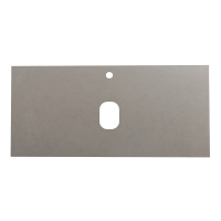 Столешница из керамогранита 1016x468 KEP-100-CEM Cemento