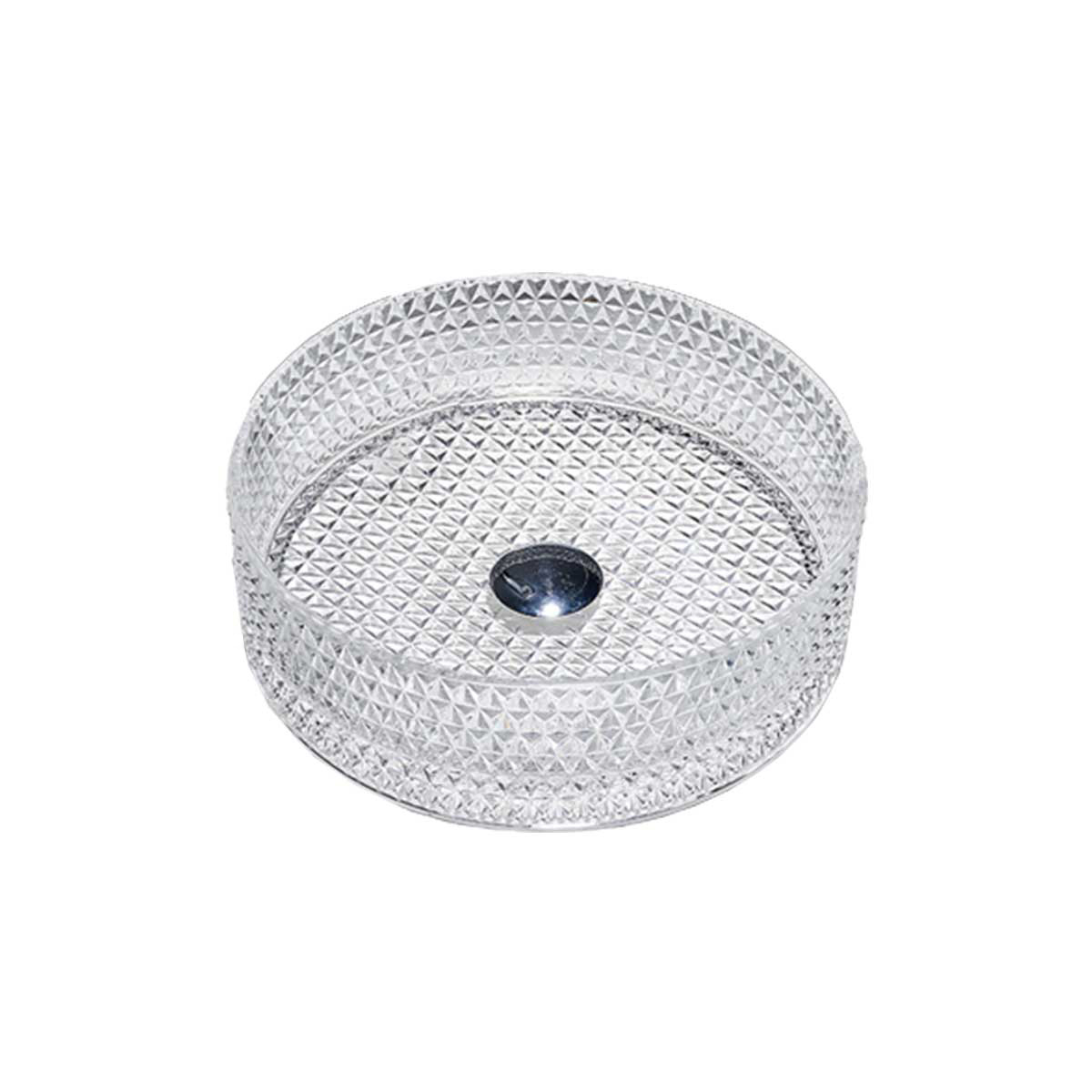 Раковина стеклянная Vincea VBS-5GL01, 400*400*125, накладная, цвет прозрачный - Gidratop.ru изображение