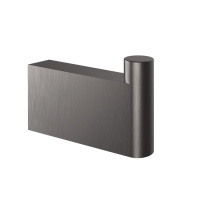 GESSI Origini крючек настенный, цвет Black Metal Brushed PVD - Gidratop.ru изображение