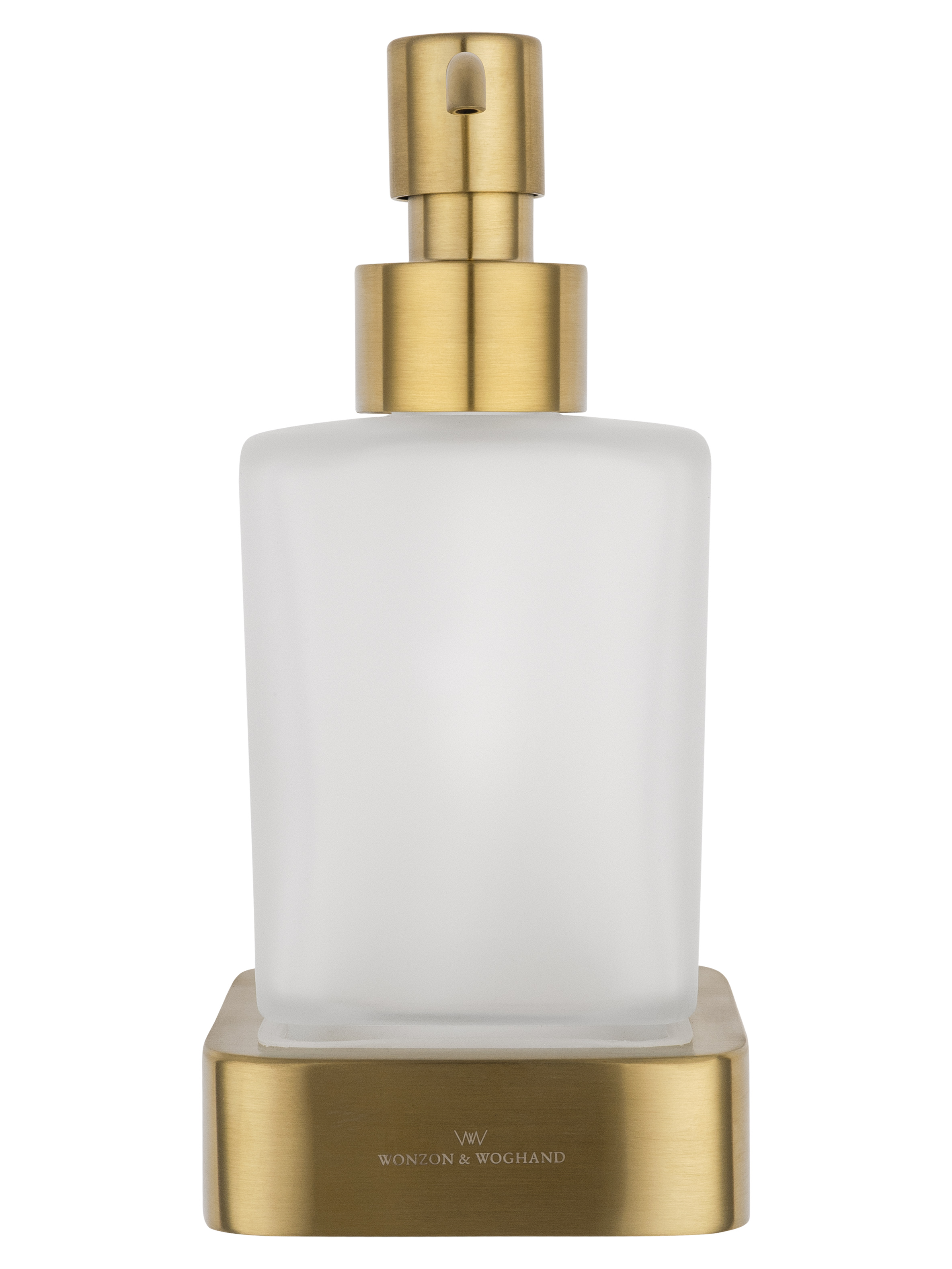 Дозатор мыла WONZON & WOGHAND LOTTE, Брашированное золото (WW-8333-BG) - Gidratop.ru изображение