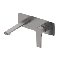 Смеситель для раковины встраиваемый WONZON & WOGHAND BRILLIANT, Темный графит (WW-88869079-BGM) - Gidratop.ru изображение