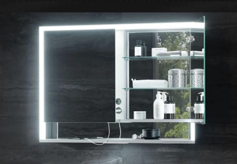 Зеркальный шкаф Keuco Royal Lumos 14304 171301 100 x 16.5 x 73.5 см с подсветкой - Gidratop.ru изображение