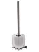 Туалетный ершик в комплекте WONZON & WOGHAND ECLIPSE, Темный графит (WW-9129-GM) - Gidratop.ru изображение