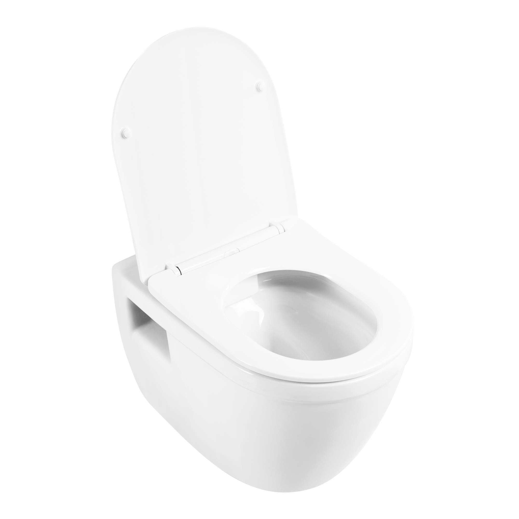 Комплект 3 в 1 Унитаз подвесной с сиденьем BelBagno LOTO BB070CHR/SC + Система инсталляции для унитазов BelBagno BB002-80  с кнопкой смыва BB005-PR-CHROME - Gidratop.ru изображение