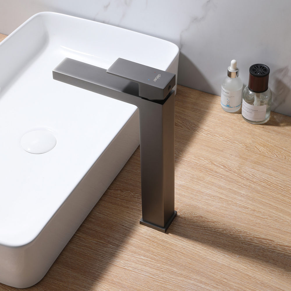 Смеситель ABBER Daheim AF8211NG для раковины, никель - Gidratop.ru изображение