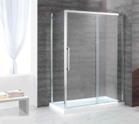 Душевой уголок CEZARES LUX-SOFT-W-AH-1-130/90-C-Cr-IV - Gidratop.ru изображение