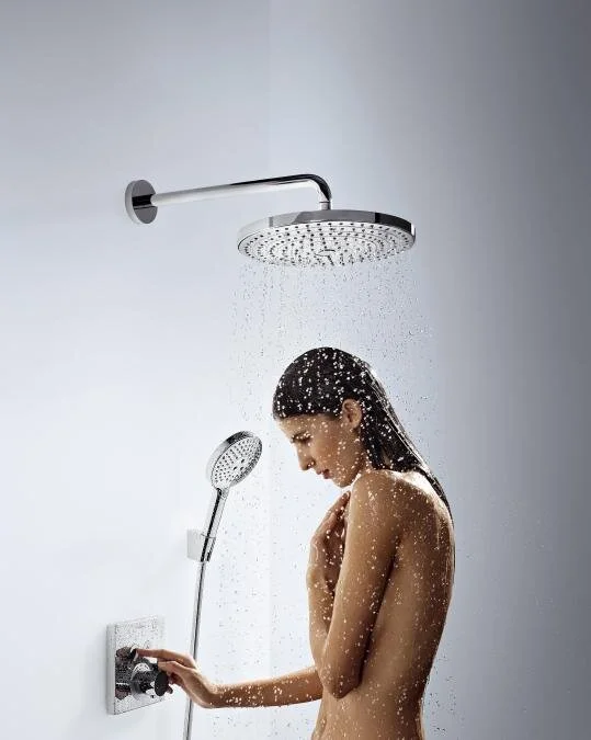 Душевой гарнитур Hansgrohe Raindance Select S 120 3jet UComfort 26320000, корпус хром, лицевая часть хром, 3 режима струи - Gidratop.ru изображение