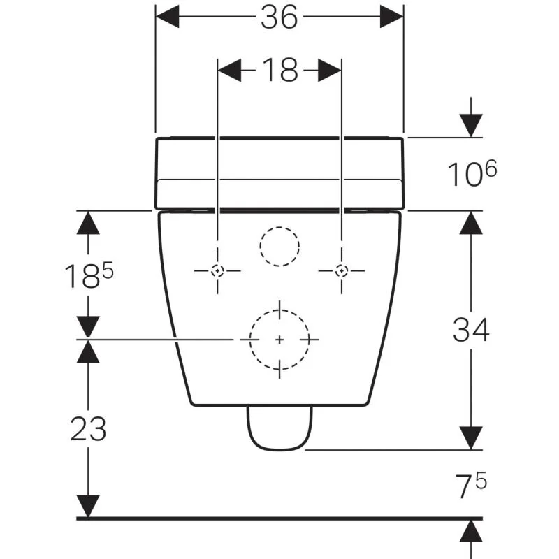Электронный унитаз Geberit AquaClean Tuma Comfort 146.294.SI.1 с крышкой-биде, панель белое стекло - Gidratop.ru изображение