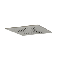 Gessi Emporio shower верхний душ QUADRO для потолочного крепления. 350 мм, цвет: Mirror Steel - Gidratop.ru изображение