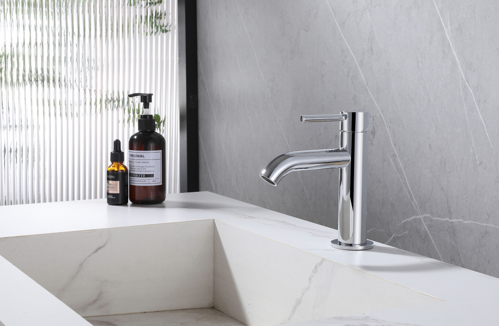 Смеситель ABBER Wasser Kreis AF8110 для раковины, хром - Gidratop.ru изображение