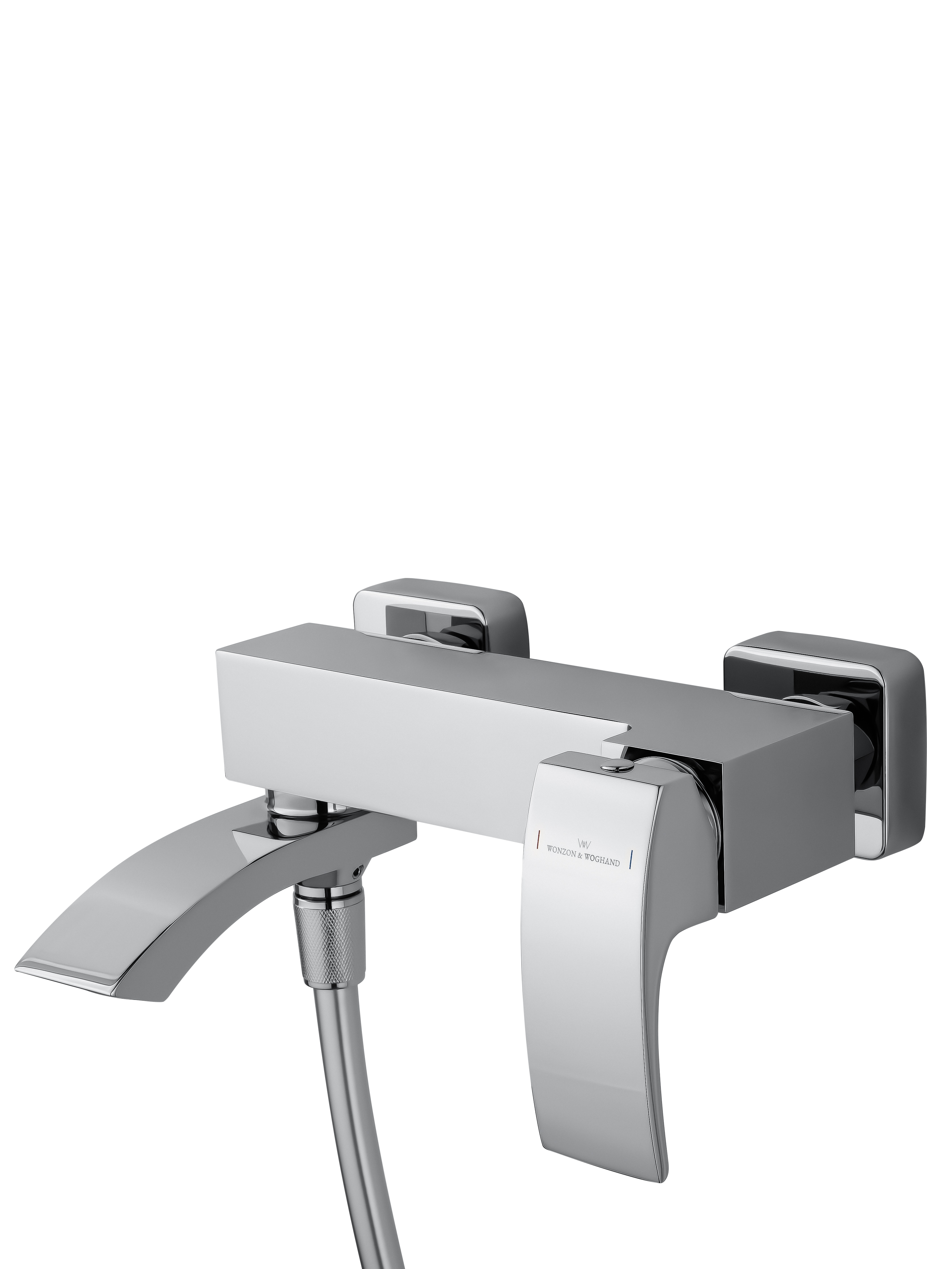 Смеситель для ванны с душем WONZON & WOGHAND FIT, Хром (WW-88639009-CR) - Gidratop.ru изображение