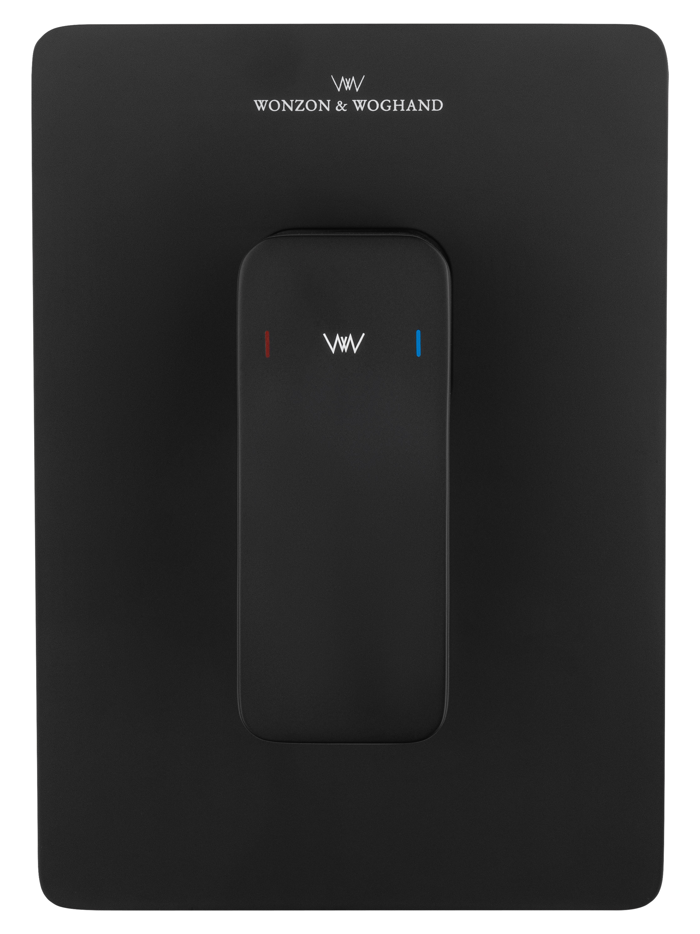 Смеситель для душа встраиваемый WONZON & WOGHAND ARNIE, Черный матовый (WW-694700-2-MB) - Gidratop.ru изображение