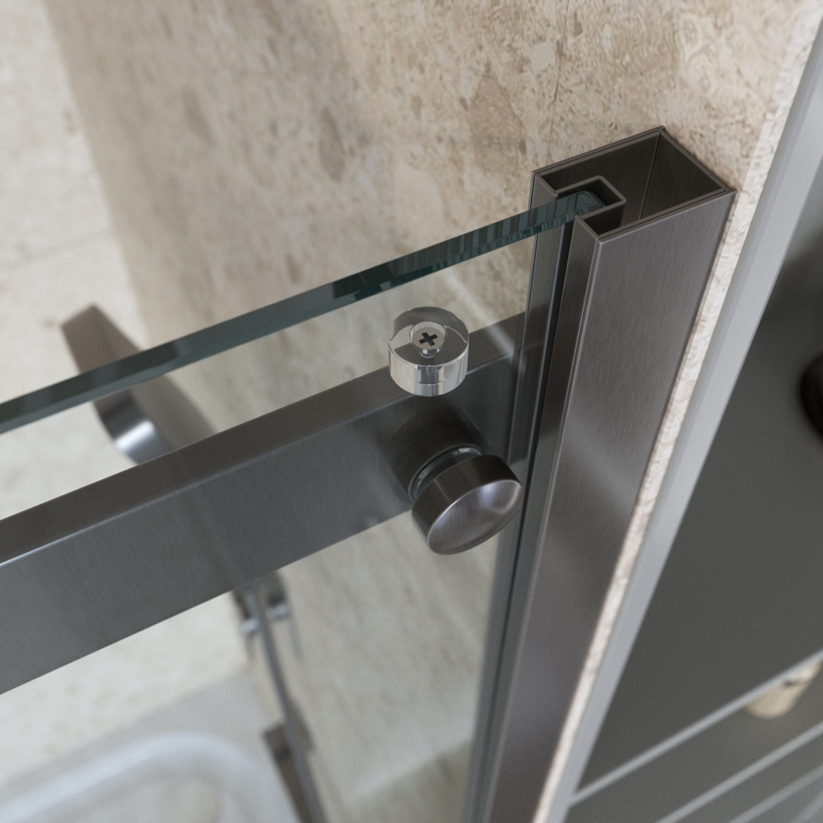Душевой уголок BelBagno MARINO-2-A-2-90-C-GM - Gidratop.ru изображение