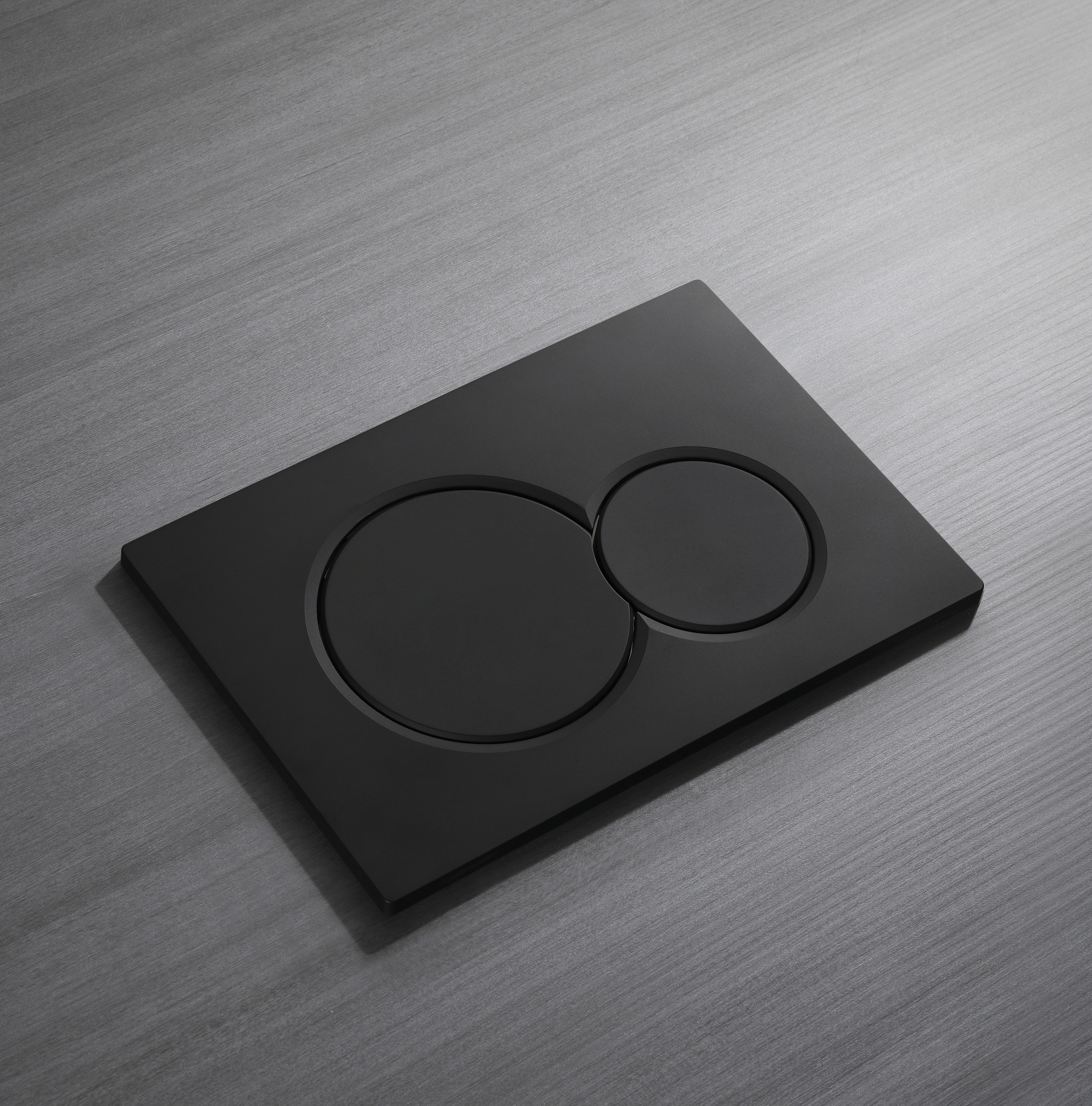 Кнопка смыва для инсталляции механическая WONZON & WOGHAND, Черный матовый (WW-IB232-MB) - Gidratop.ru изображение