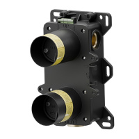 Newform Встраиваемая часть смесителя однорычажного на 2 выхода 1/2", (замена 31032.00.000)