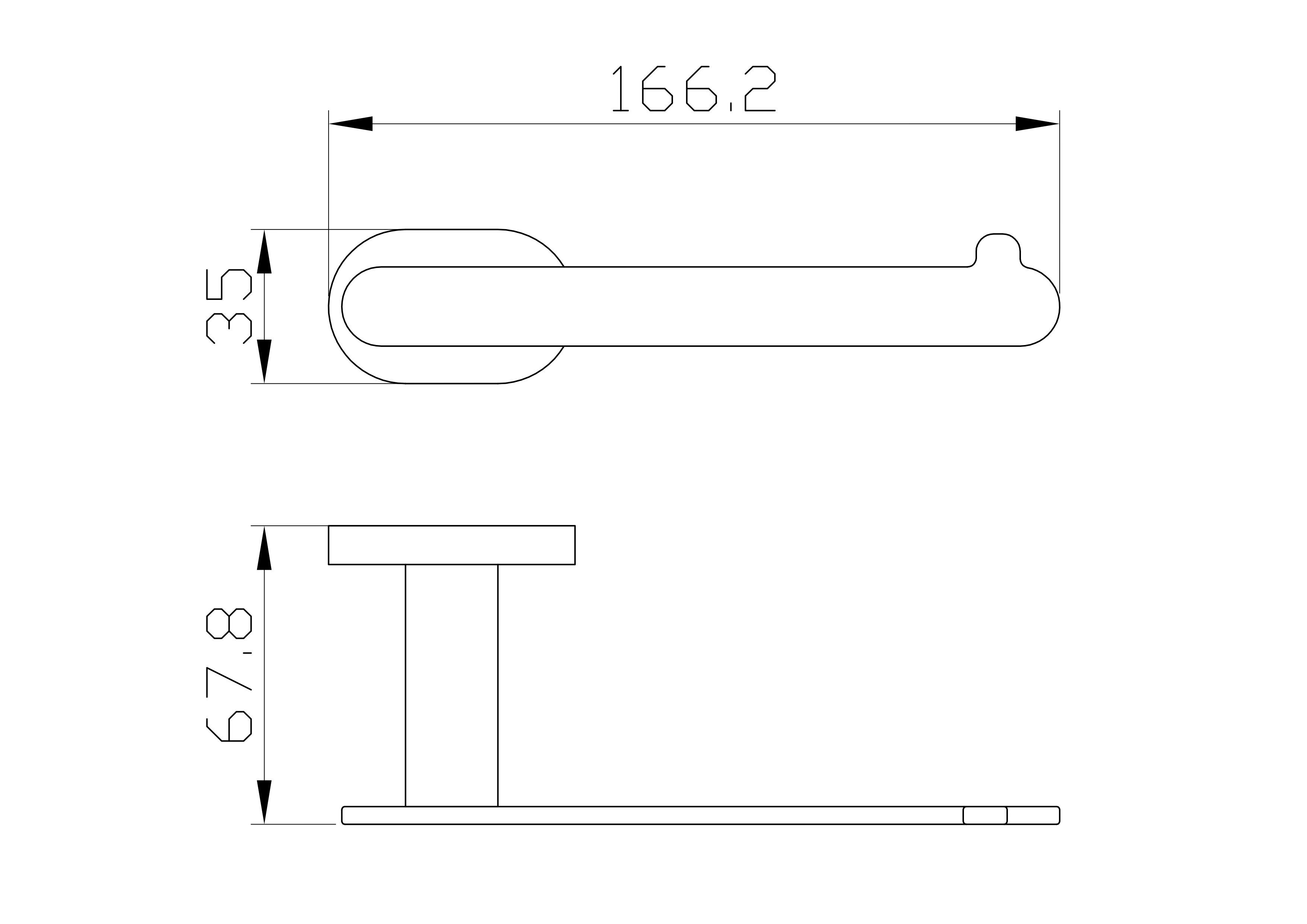 Держатель для туалетной бумаги без крышки WONZON & WOGHAND FIRST, Хром (WW-8416) - Gidratop.ru изображение