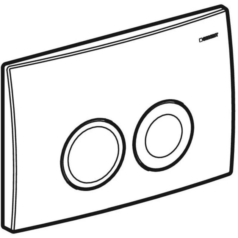 Инсталляция Geberit для унитаза 111.170.21.5 с клавишей Delta 25, хром - Gidratop.ru изображение