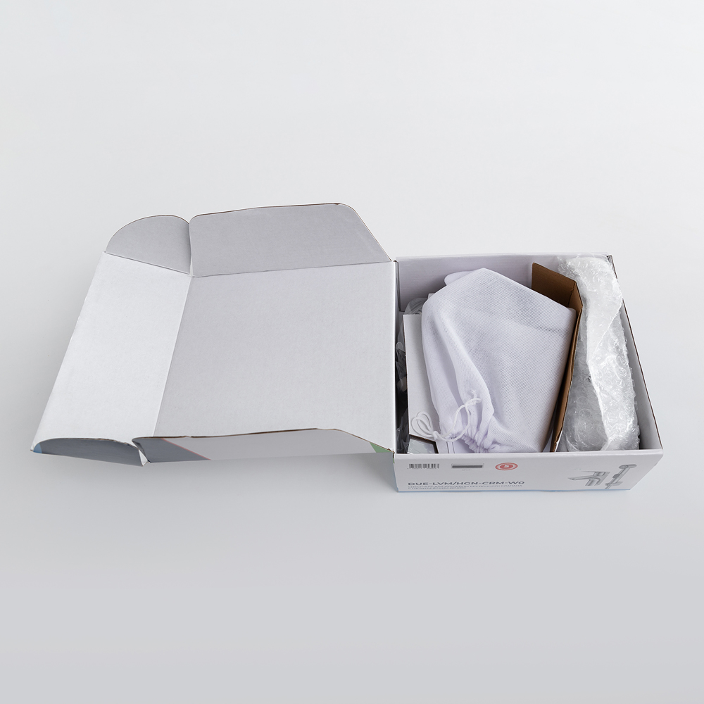 DUE Смеситель для раковины без донного клапана с гигиеническим душем, хром DUE-LVM/HGN-CRM-W0 - Gidratop.ru изображение