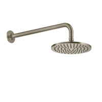 GESSI INCISO верхний душ настенная, шарнирная на 1/2,  Oslash;200мм, цвет: Finox Brushed Nickel - Gidratop.ru изображение