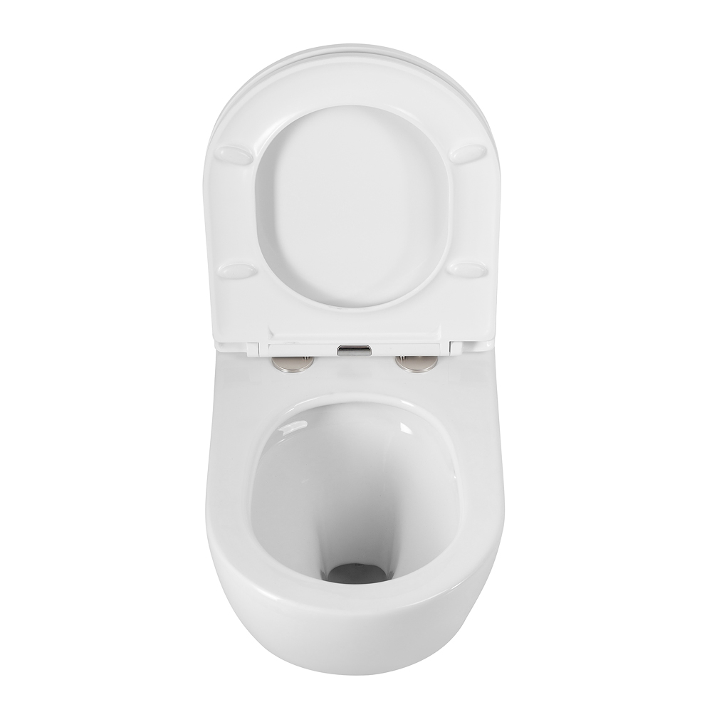 Унитаз подвесной безободковый с сиденьем CEZARES RELAX CZR-38088-49-TH-TOR/SC - Gidratop.ru изображение
