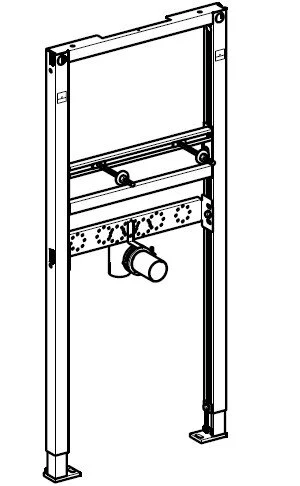 Инсталляция Geberit Duofix 111.434.00.1 для раковины - Gidratop.ru изображение