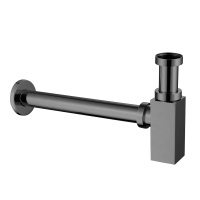 Сифон для раковины ABBER AF0031NG, никель - Gidratop.ru изображение