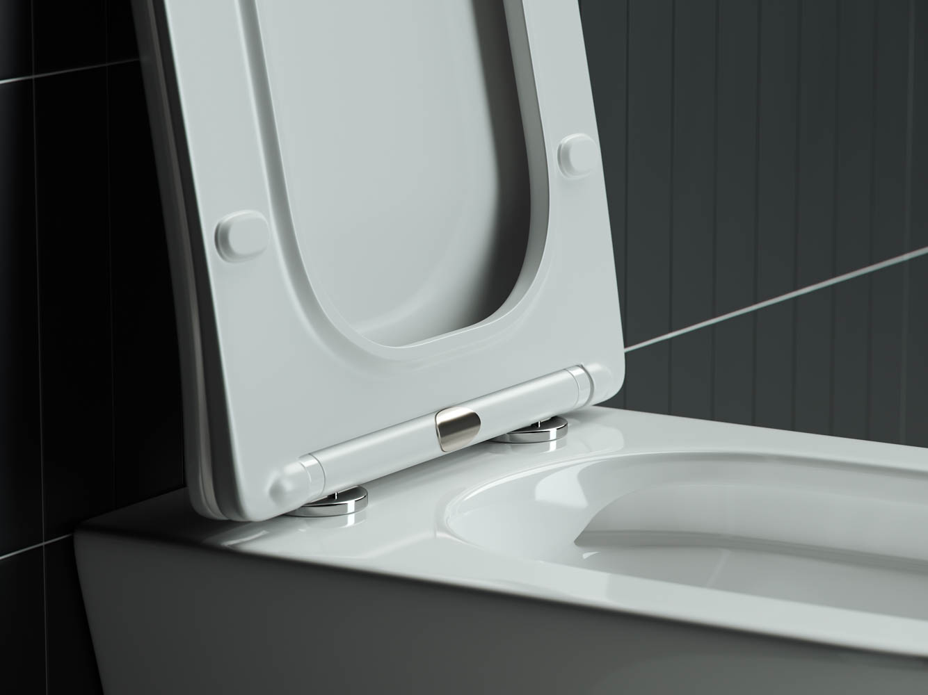 Подвесной унитаз Mono Rimless - Gidratop.ru изображение