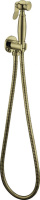 CZR-U-IFSC1-02 Гигиенический душ со шлангом 120см и штуцером с держателем, бронза - Gidratop.ru изображение