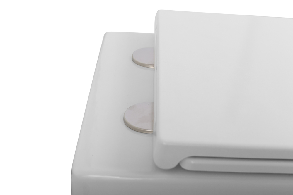 LUCE-TOR Унитаз подвесной безободковый с сиденьем дюропласт soft close, BB076CH-TOR/SC - Gidratop.ru изображение