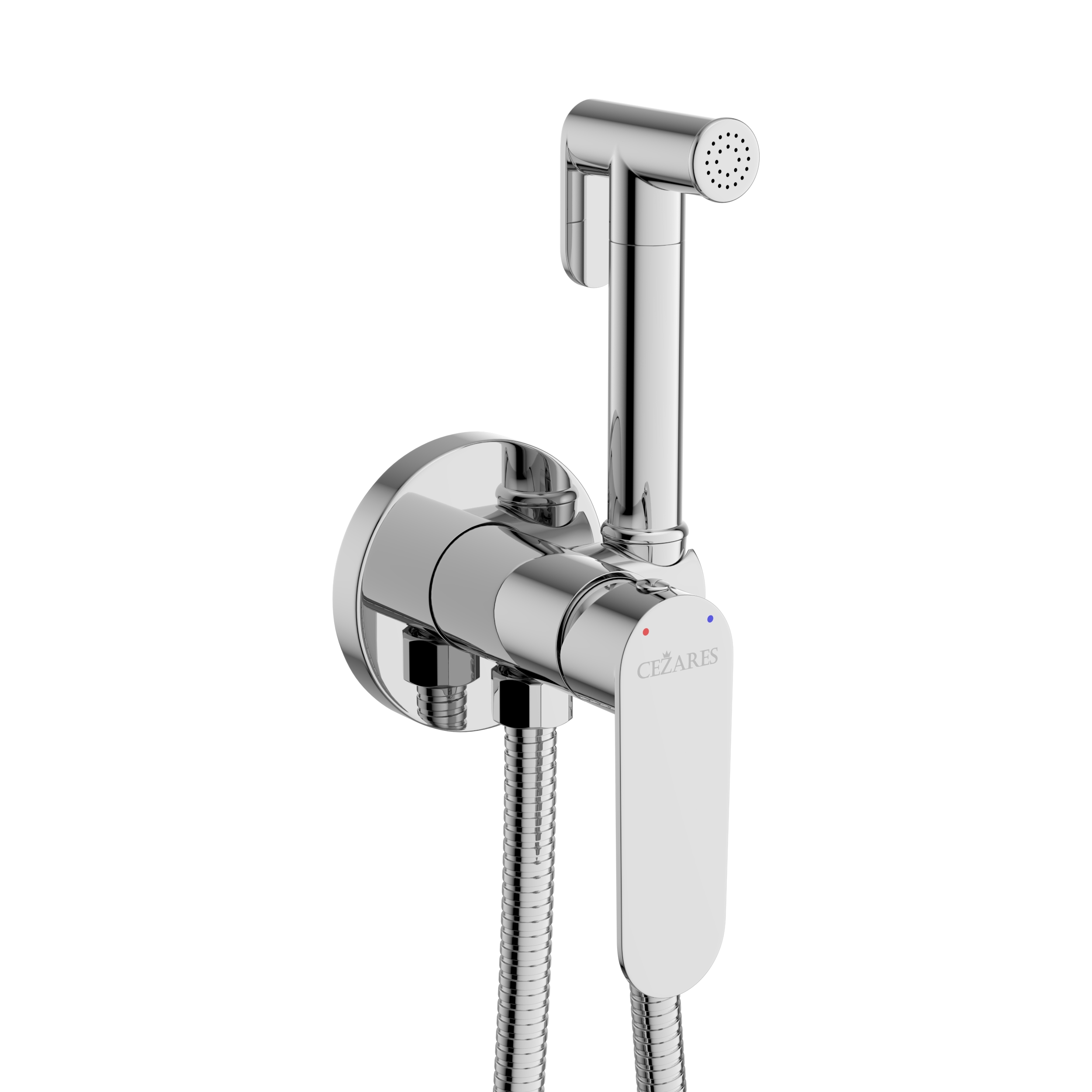 STYLUS-DIF-01 Гигиенический душ со смесителем, хром - Gidratop.ru изображение