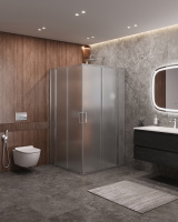 Душевой уголок CEZARES MOLVENO-A-22-90+30-P-Cr - Gidratop.ru изображение