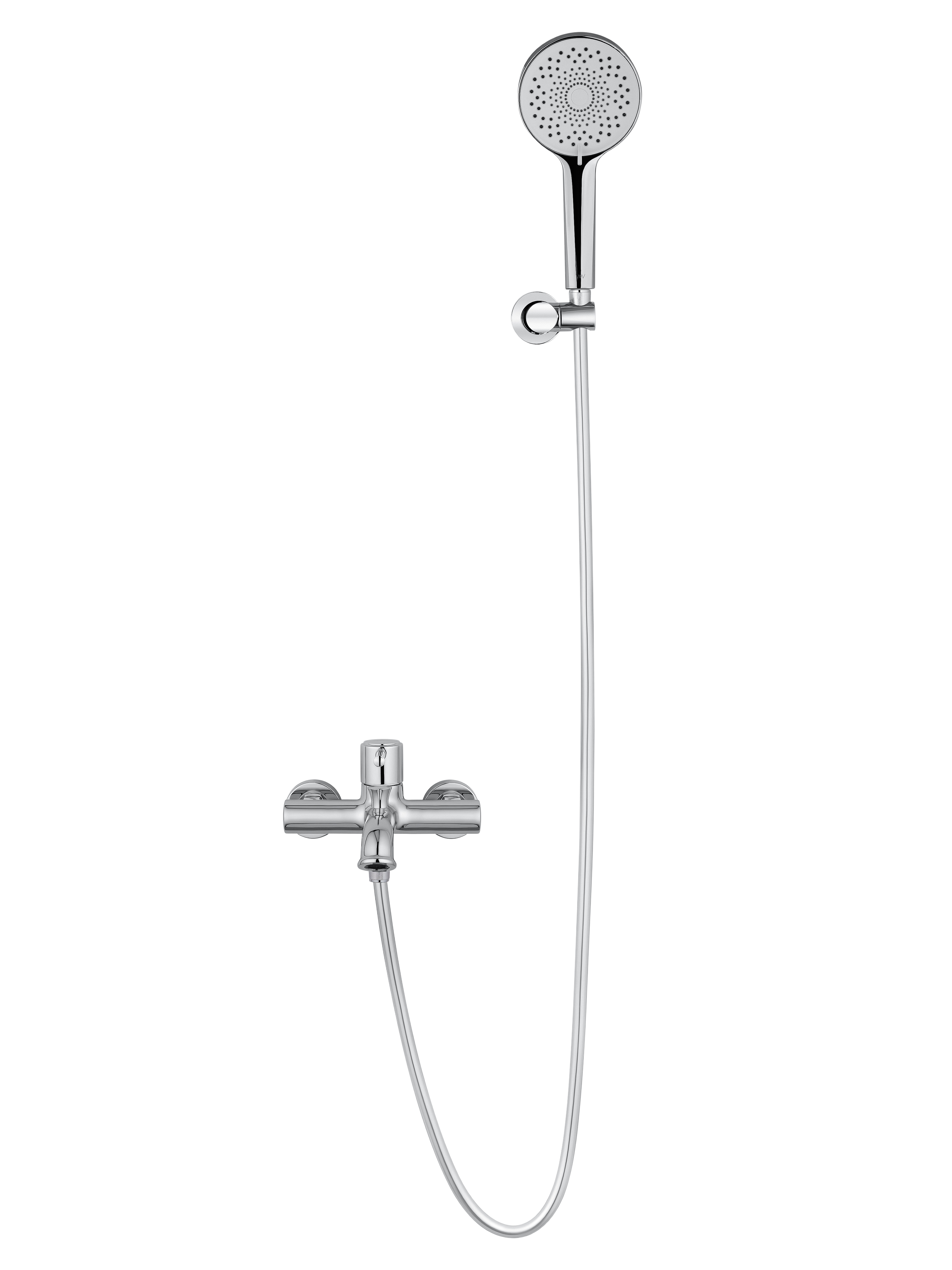 Смеситель для ванны с душем WONZON & WOGHAND TOR, Хром (WW-88037073-CR) - Gidratop.ru изображение