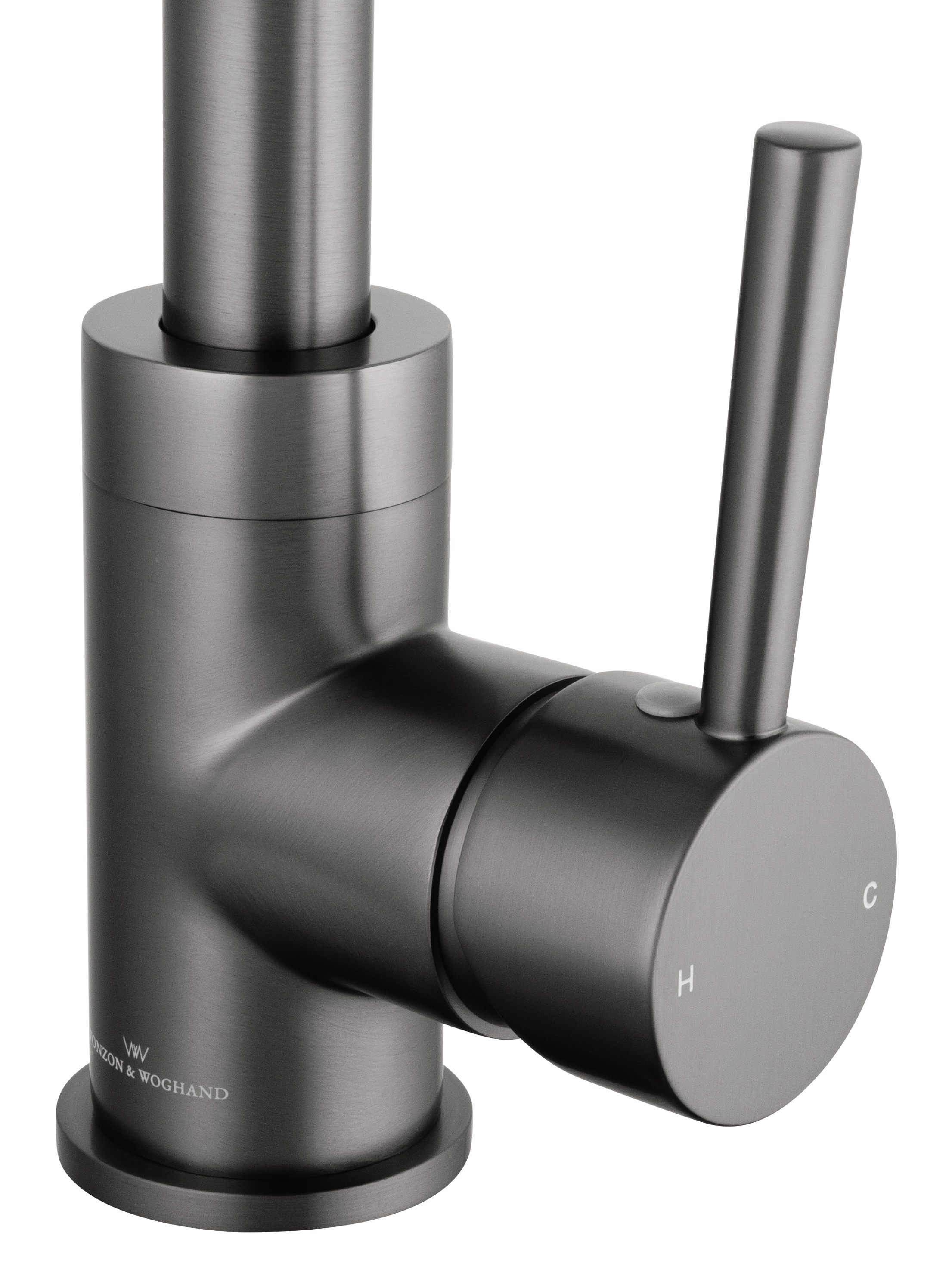 Смеситель для кухни WONZON & WOGHAND, Темный графит (WW-A21102-BGG) - Gidratop.ru изображение