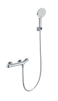 Смеситель для душа с термостатом WONZON & WOGHAND T-1000, Хром (WW-B2057-A-CR) - Gidratop.ru изображение