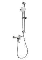 Смеситель для ванны с душевым гарнитуром WONZON & WOGHAND CLICK, Хром (WW-FE05L222-CR)