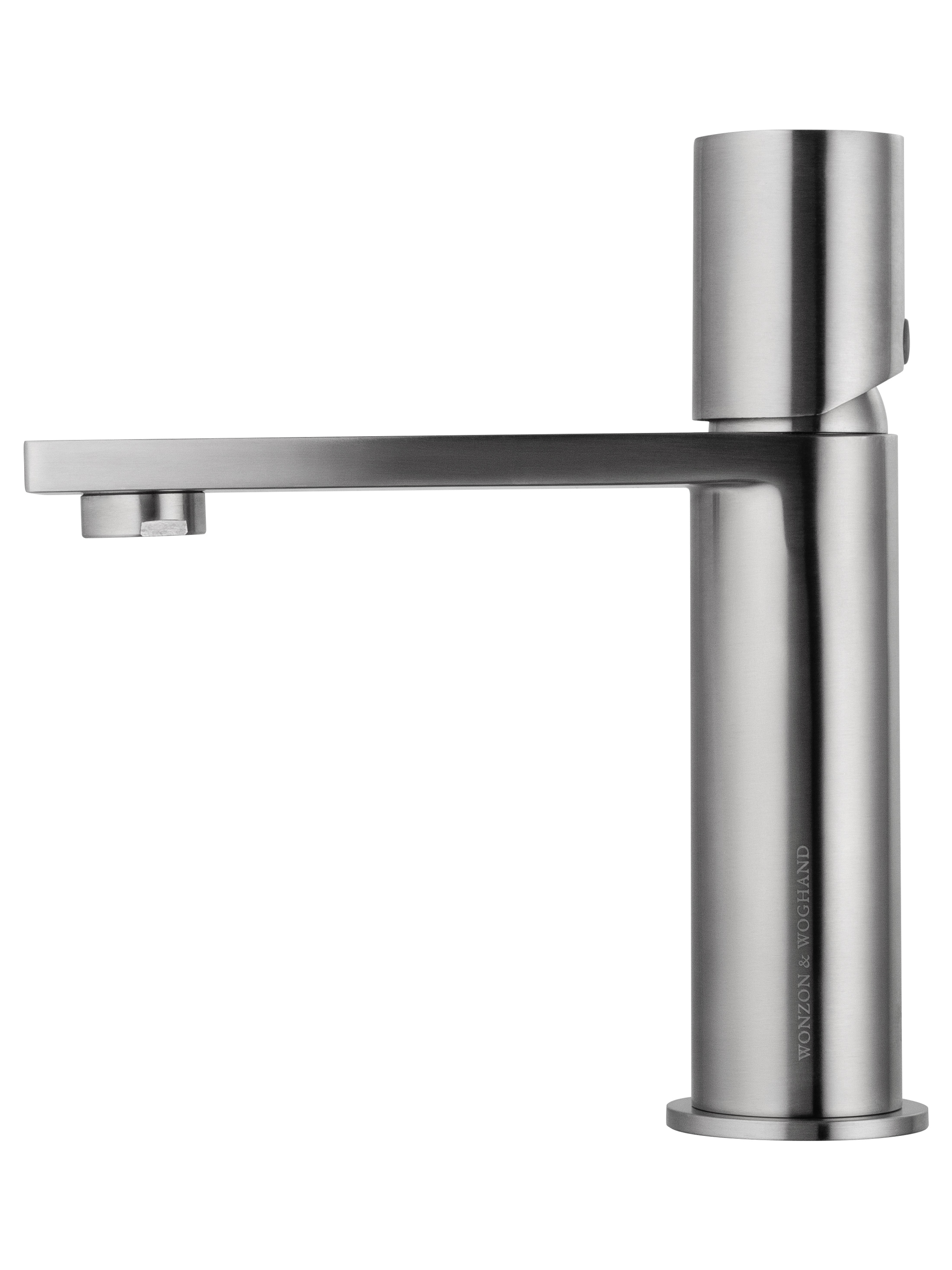 Смеситель для раковины WONZON & WOGHAND,  Брашированный никель (WW-101-BS) - Gidratop.ru изображение