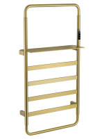 Полотенцесушитель электрический WONZON & WOGHAND DÜSSELDORF, Брашированное золото (WW-A203-BG) - Gidratop.ru изображение