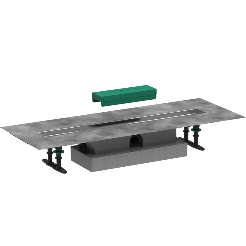 Дренажный канал Hansgrohe uBox universal, 70 см, установка вровень с полом, 56017180 - Gidratop.ru изображение