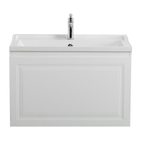 GIUBILEO-N База под раковину подвесная с одним внешним и одним внутренним выкатными ящиками, ясень брашированный,796x443x500, GIUBILEO-N-80-1C-SO-FS-P