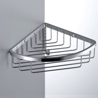 Colombo Angolari Угловая полочка, цвет: хром - Gidratop.ru изображение