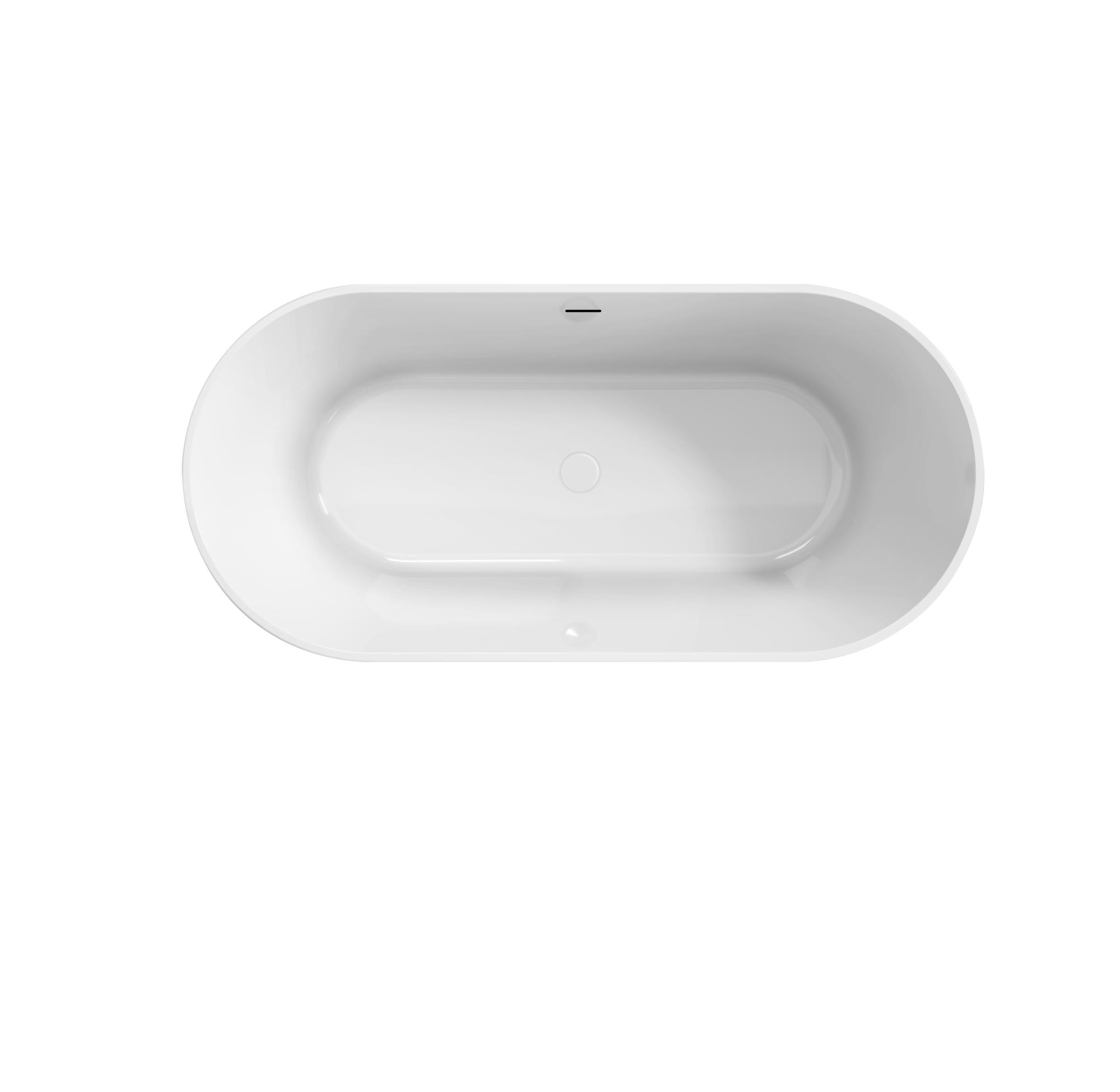 Акриловая ванна BELBAGNO BB705-1700-800 - Gidratop.ru изображение