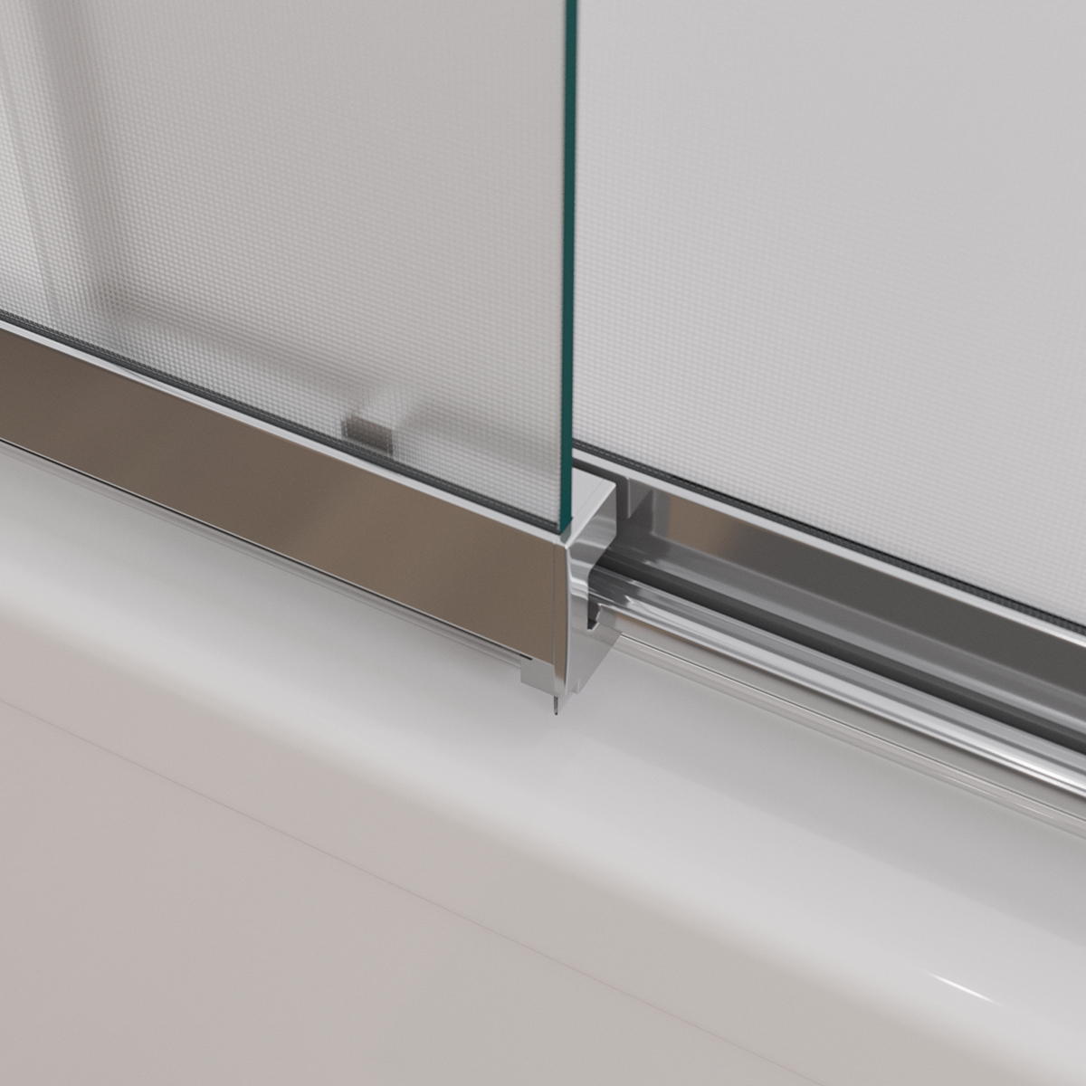 Душевая шторка на ванну CEZARES SLIDER-VF-11-90/150-P-Cr - Gidratop.ru изображение