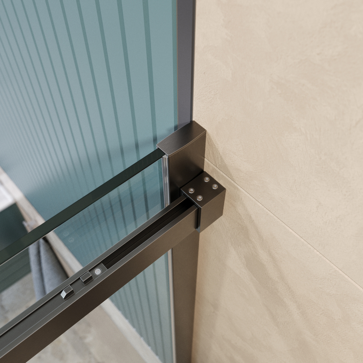 Душевая дверь BelBagno SOFT_CLOSE-2-BF-1-180-C-GM - Gidratop.ru изображение