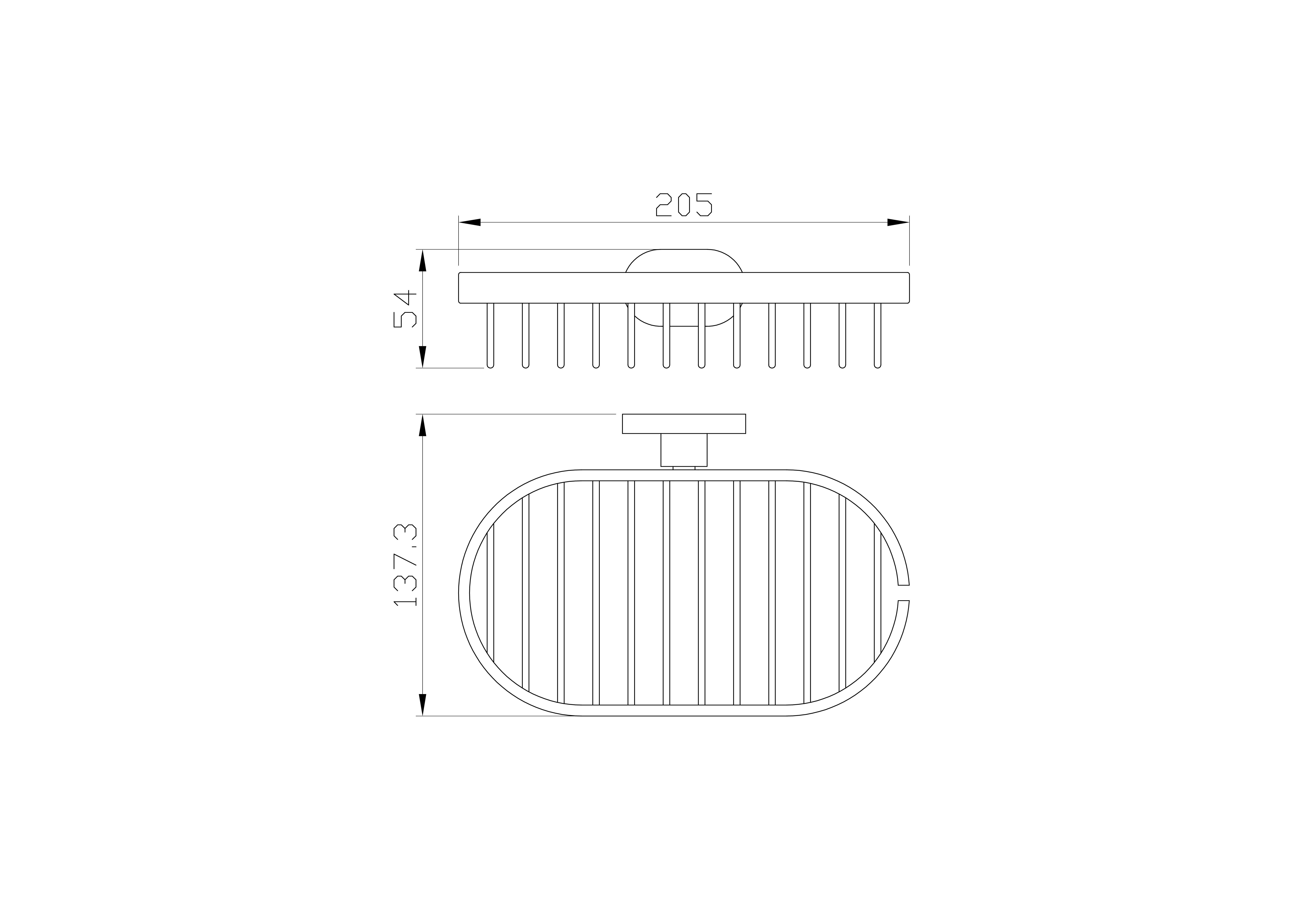 Мыльница с держателем WONZON & WOGHAND FIRST, Хром (WW-8424) - Gidratop.ru изображение
