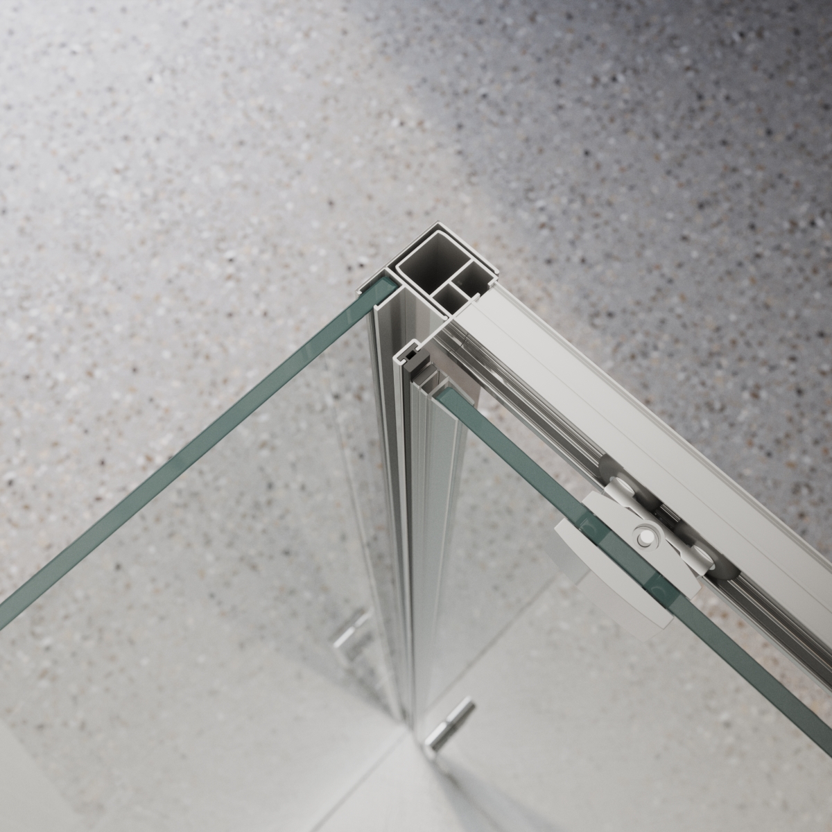 Душевой уголок BelBagno LUCE-AH-1-110/90-C-Cr - Gidratop.ru изображение