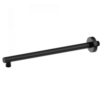 Настенный кронштейн для верхнего душа WONZON & WOGHAND, Черный матовый (WW-SA09-40-MB) - Gidratop.ru изображение