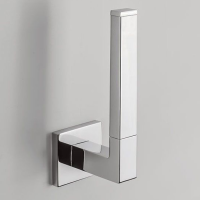 Colombo Basic Q Держатель туалетной бумаги 17.5см, Цвет: хром - Gidratop.ru изображение