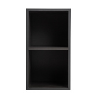 ELETTRA Шкаф подвесной с открытыми полками 55530 Grafite, 30x44x55 - Gidratop.ru изображение