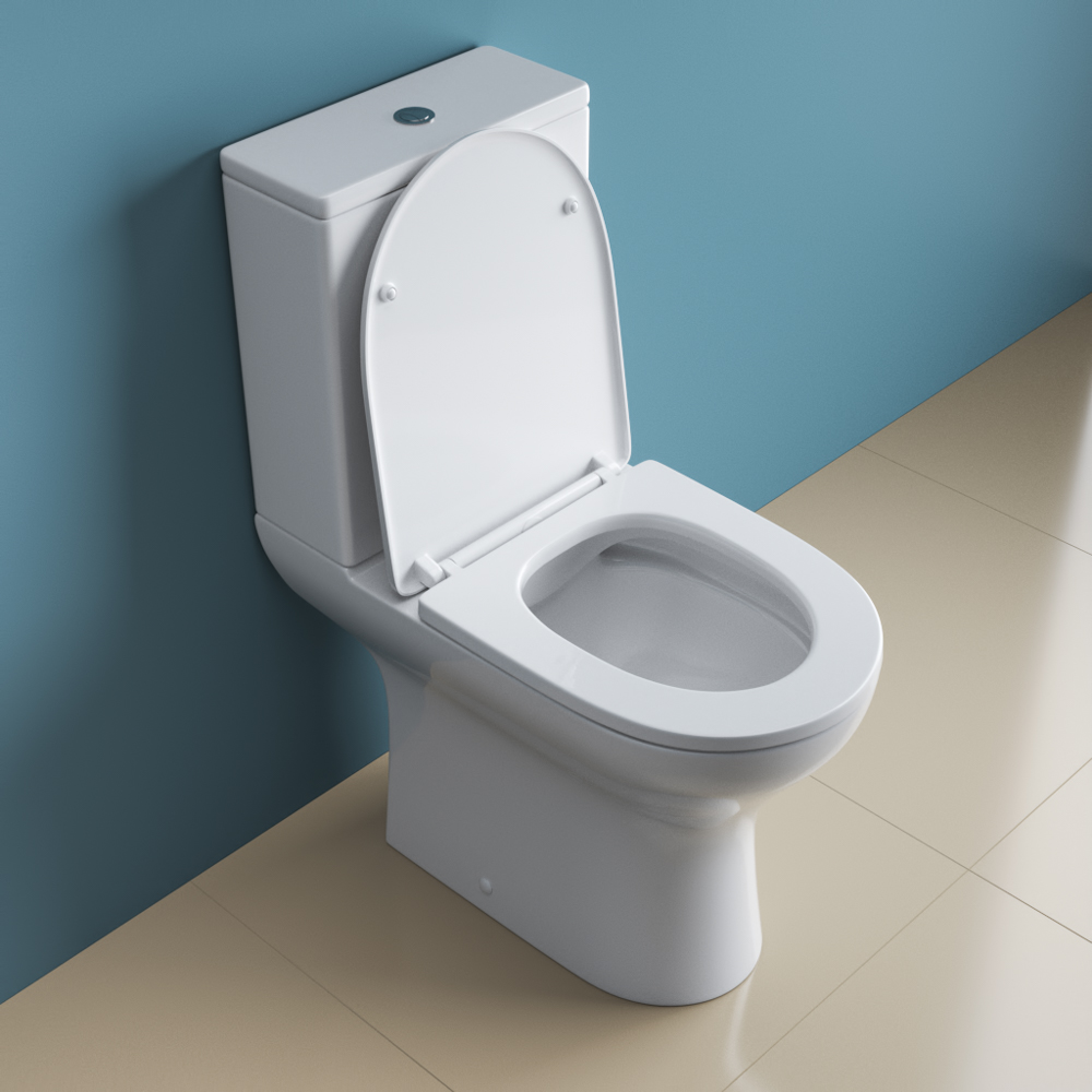 Унитаз-компакт безободковый BelBagno LOUNGE BB045CPR/BB045/051SC - Gidratop.ru изображение