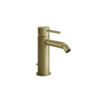 GESSI 316 смеситель для биде на 1 отверстие, с донным клапаном, цвет Brushed Brass PVD - Gidratop.ru изображение